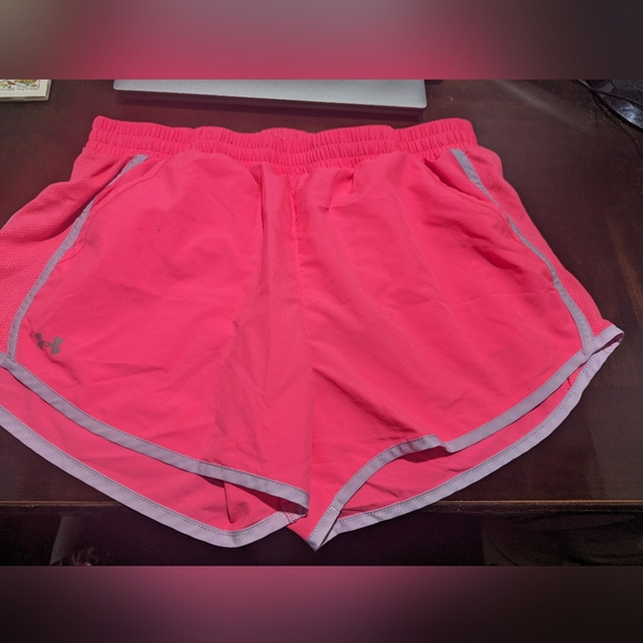 Under Armour Pants - Under Armour, Women's Lined Running Shorts, Pink, Size M